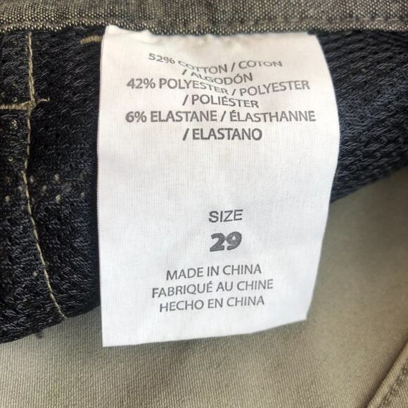 O'Neill Venture Hybrid Hyperfreak Stretch Modern Fit Overdye Pants, size 29W - Picture 8 of 13